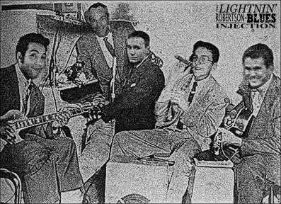 The Lightnin' Robertson Blues Injection - original photograph